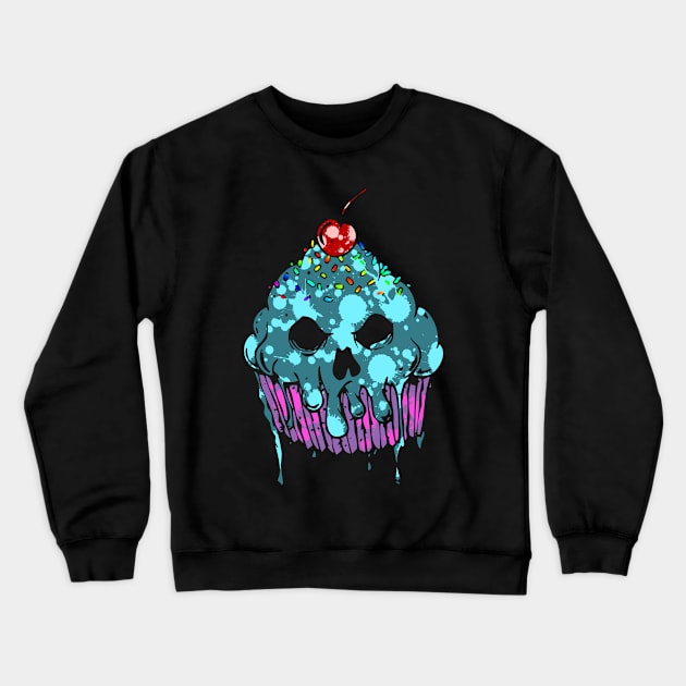 SKULLFIN Crewneck Sweatshirt by zer0_box